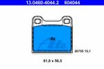 ATE set placute frana, frana disc ATE 13.0460-4044.2 (13.0460-4044.2)