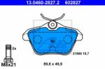 ATE set placute frana, frana disc ATE 13.0460-2827.2 (13.0460-2827.2)