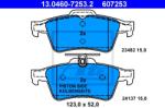 ATE set placute frana, frana disc ATE 13.0460-7253.2 (13.0460-7253.2)