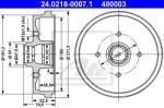 ATE Tambur frana ATE 24.0218-0007.1 (24.0218-0007.1) - automobilus