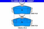 ATE set placute frana, frana disc ATE 13.0460-5807.2 (13.0460-5807.2)