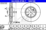 ATE Disc frana ATE PowerDisc 24.0326-0106.1 (24.0326-0106.1)