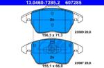 ATE set placute frana, frana disc ATE 13.0460-7285.2 (13.0460-7285.2)
