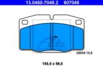 ATE set placute frana, frana disc ATE 13.0460-7048.2 (13.0460-7048.2)