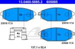 ATE set placute frana, frana disc ATE 13.0460-5885.2 (13.0460-5885.2)