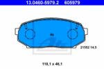 ATE set placute frana, frana disc ATE 13.0460-5979.2 (13.0460-5979.2)