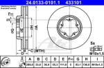 ATE Disc frana ATE 24.0133-0101.1 (24.0133-0101.1) - automobilus