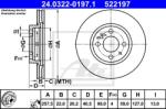 ATE Disc frana ATE PowerDisc 24.0322-0197.1 (24.0322-0197.1)