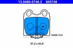 ATE set placute frana, frana disc ATE 13.0460-5748.2 (13.0460-5748.2)