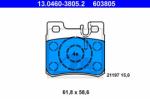 ATE set placute frana, frana disc ATE 13.0460-3805.2 (13.0460-3805.2)