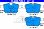 ATE set placute frana, frana disc ATE 13.0460-7199.2 (13.0460-7199.2)