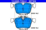 ATE set placute frana, frana disc ATE 13.0460-7304.2 (13.0460-7304.2)