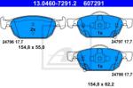 ATE set placute frana, frana disc ATE 13.0460-7291.2 (13.0460-7291.2)