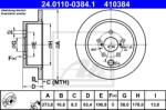 ATE Disc frana ATE 24.0110-0384.1 (24.0110-0384.1)