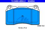 ATE set placute frana, frana disc ATE 13.0460-4804.2 (13.0460-4804.2)