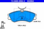ATE set placute frana, frana disc ATE 13.0460-2862.2 (13.0460-2862.2)