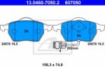 ATE set placute frana, frana disc ATE 13.0460-7050.2 - automobilus