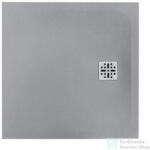 MARMY DOLOMITE - 80x80 Zuhanytálca Valentino Grey (80_7638_80_80_53)