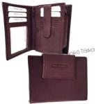  S. BELLMONTE kártyatartós belső patentos pénztárca lila