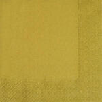  Ti-Flair Szalvéta 33 x 33 cm 3 rétegű 20 Lap/Csomag Gold (ECDX0108)