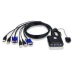 ATEN CS22U : : KVM Switch, 2x 1, USB (CS22U)