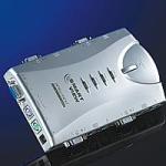 Roline VALUE 14.99. 3298 : : Автоматичен KVM Switch "Pocket", 1x User - 4 PCs, аудио