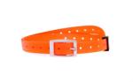 Dogtrace műanyag nyakörv szíj orange, 25 mm x 70 cm