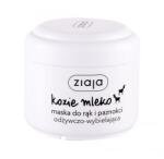 Ziaja Goat´s Milk Hand Mask pigmentfolt fehérítő kecsketejes krémkoncentrátum kézre és körömre 75 ml nőknek