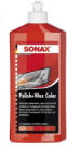 SONAX Solutie polish+ceara culoare rosu NanoPro SONAX 500ml (02964000)