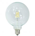 OPTONICA Bec LED FilamentG125 E27 6.5W Alb Cald (1860)