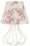 Duolla - Asztali lámpa VIOLIN 1xE27/40W/230V átm. 35 cm rózsa 0791 (DU0791)