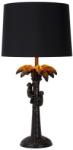 Lucide Lucide 10505/81/30 - Asztali lámpa COCONUT 1xE27/60W/230V fekete LC2753 (LC2753)