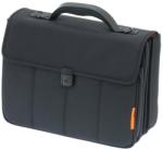 DAVIDTS Geanta tip servieta tripla Davidts The Chase, neagra, 41x31.5x15 cm (A257111-01A) Geanta, rucsac laptop