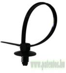  Vezeték rögzítő patent, furat 7 mm, szélesség 5 mm, hossz 140 mm, univerzális, 10 db/csomag