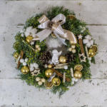 ImodFlowers Coronita brad natural aurie