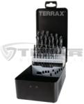 Terrax A205210 Csigafúró készlet HSS-R 19 részes