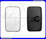VW CARAVELLE T4 1996.01-2003.03 /70, 7D/ Visszapillantó tükörfej oldalfüggetlen, fűthető "Platós" (265mmX165mm) 99LU37GE