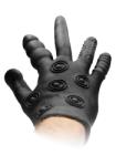 Fist It Silicone Stimulation Glove Black