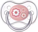 CANPOL Suzetă siliconică simetrică 0-6m Nou-născut - roz (AGS22-580_PIN)