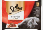 Sheba 4x85 g alutasakos cica eledel húsos Selection szószos
