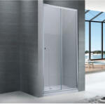 Water Fun Elche || 130 toló zuhanyajtó, 190cm, 6mm, NANO (ZAE-1319) - waterfun