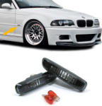  BMW E46 facelift előtti sötét füst búrás oldalindex pár