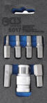 BGS technic Set biti Imbus 4-12 mm, 7 piese (BGS 5017) (5017) Set capete bit, chei tubulare