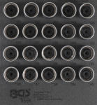BGS technic Set chei desfăcut antifurt pentru Opel (Tip C) | 20 piese : Suport organizator pentru cărucior 1/6 (BGS 9558) (9558)