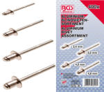 BGS technic Sortiment nituri-pop | Aluminiu | 2, 4 - 4, 8 mm | 400 piese (BGS 8058) (8058)