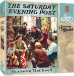 Masterpieces Puzzle Master Pieces din 1000 de piese - Norman Rockwell Homecoming Marine (71366) Puzzle