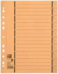 Oxford Separatoare carton manila, 250g/mp, 300 x 240mm, 100/set, OXFORD - galben (OX-400004666)