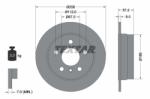 TEXTAR Disc frana TEXTAR PRO 92132103 (92132103)