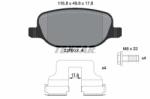 TEXTAR set placute frana, frana disc TEXTAR 2376002 (2376002)