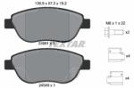 TEXTAR set placute frana, frana disc TEXTAR Q+ 2398101 (2398101)